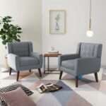 AzureAmbiance Seaside Serenity Armchair