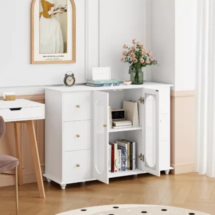 TranquilTryst Luxe Entryway Console