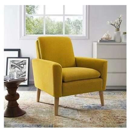 LunaLuxe Velvet Embrace Bliss Armchair