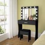 MystiqueMeadow Rustic Dressing Table