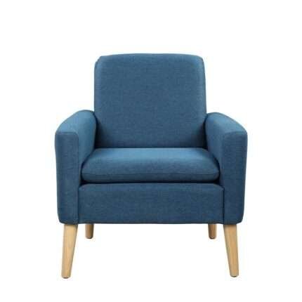 LunaLuxe Velvet Embrace Bliss Armchair