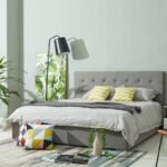 Tufted Simple Bed
