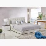Tufted Simple Bed