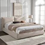 Double Cushion Headboard Bed