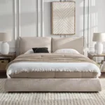 Double Cushion Headboard Bed