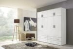 Yamina 4 Doors Wardrobe