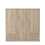 Modern Oasis 6 Doors Wardrobe