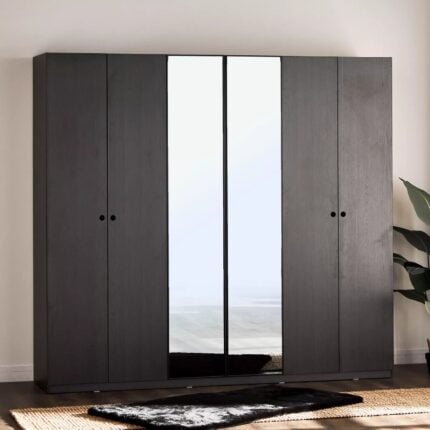 Dune 6 Doors Wardrobe