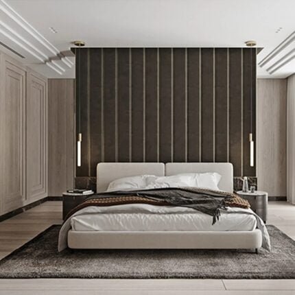 Oasis Bed Two Pillow Headboard