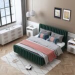 Vertical Tufting Modular Bed