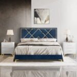 Modern Magic Golden Strip Bed