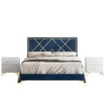 Modern Magic Golden Strip Bed