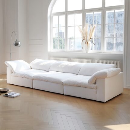 Elisabeth Couch 3 Seater Polyester Sofa