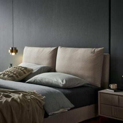 Stylish Homex Two Pillow Bed
