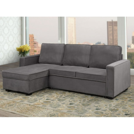 Exonic Velvet Pull Out Sofa Bed
