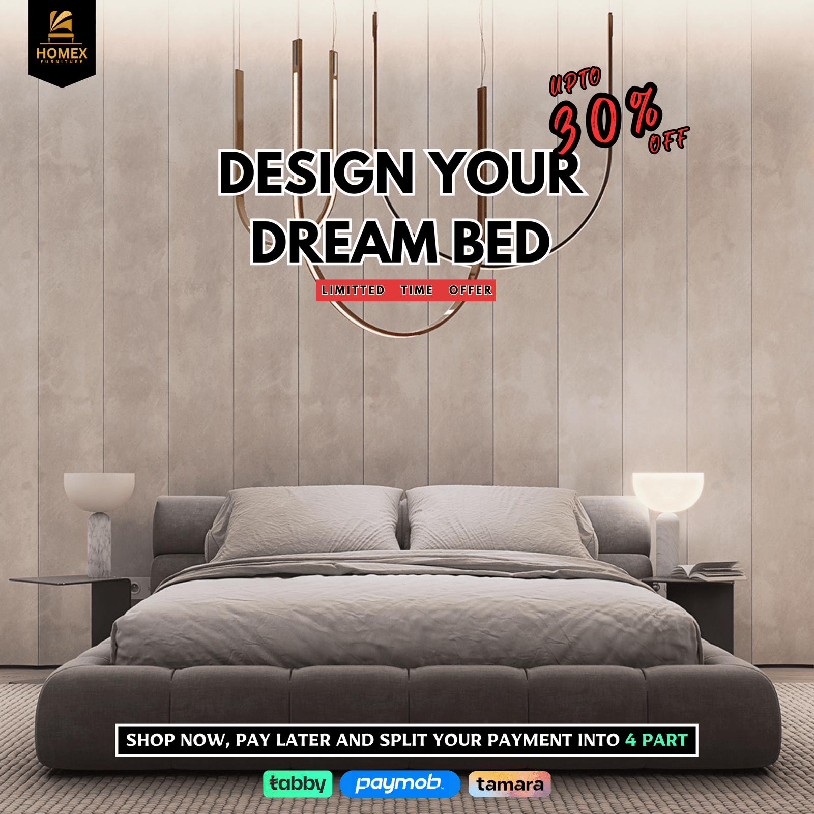 Act Fast! ✨???? our LIMITED TIME OFFER ????????, Extra saving Up To 30% ????, Don't miss out Create Your Dream Home with Style Now ????