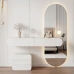 Lira Dresser with Oval Mirror - Image 3